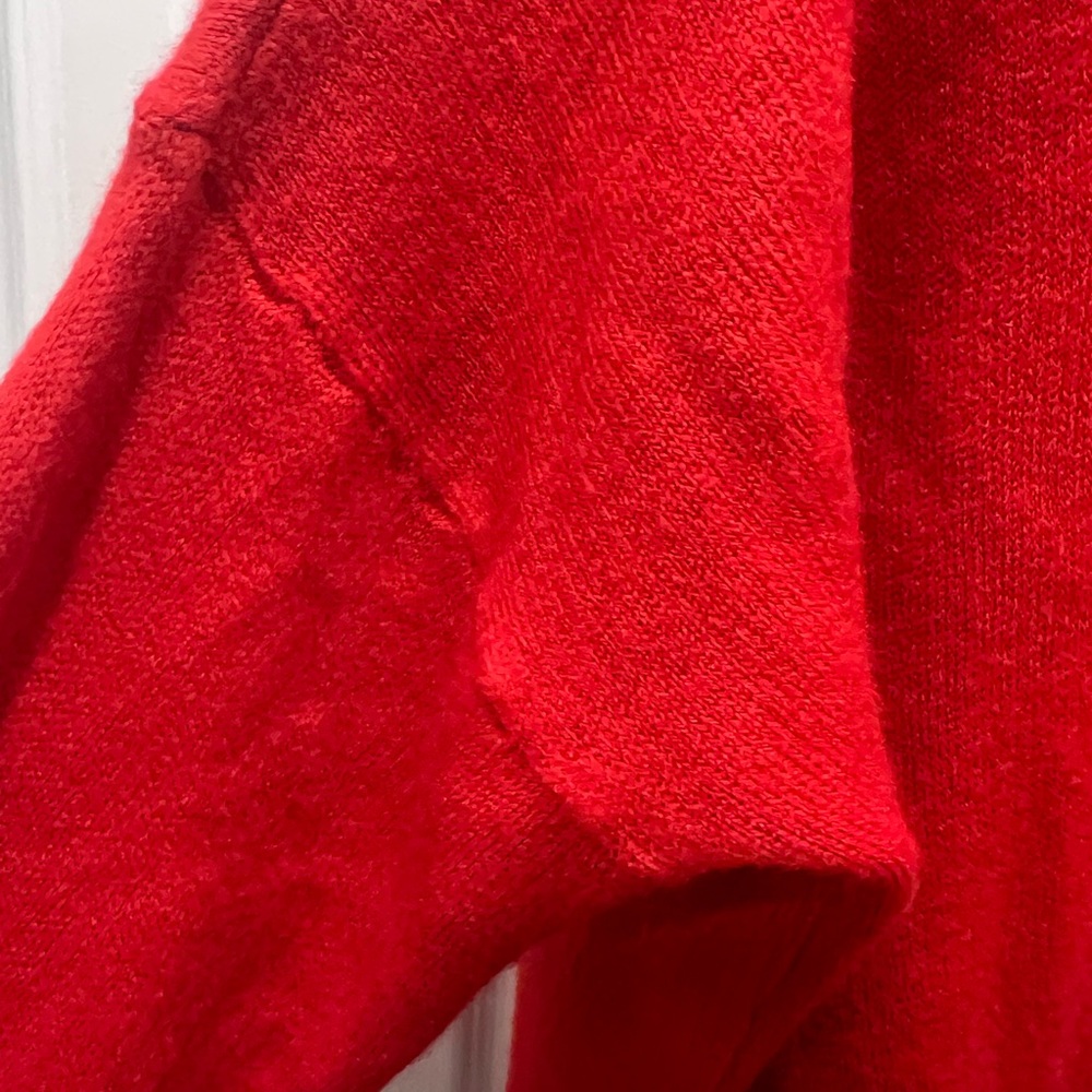 Primark Women’s Vibrant Red Crewneck Sweater - Picture 6 of 7